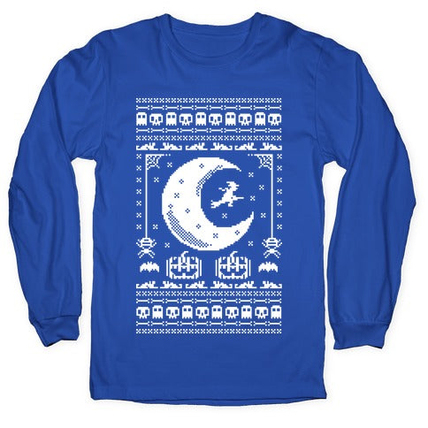 Ugly Halloween Sweater Longsleeve Tee